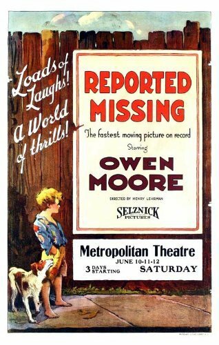 Reported Missing (1922) постер