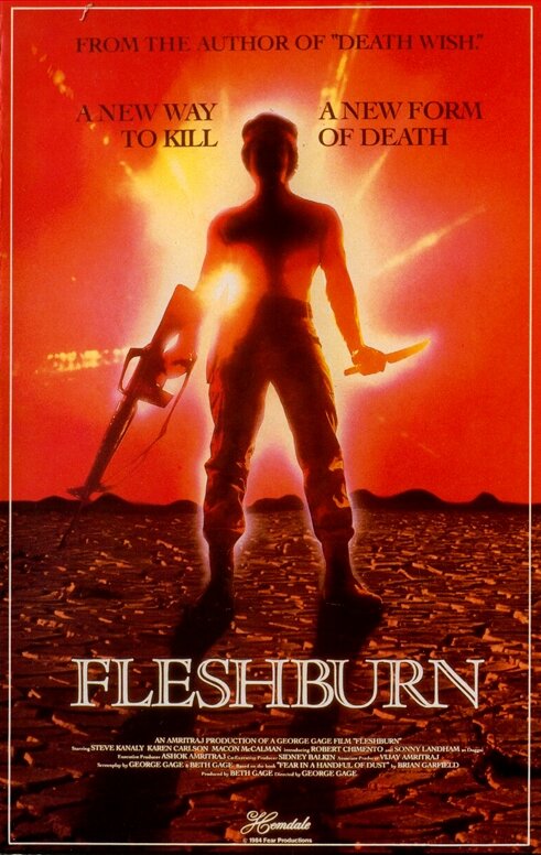Fleshburn (1984) постер