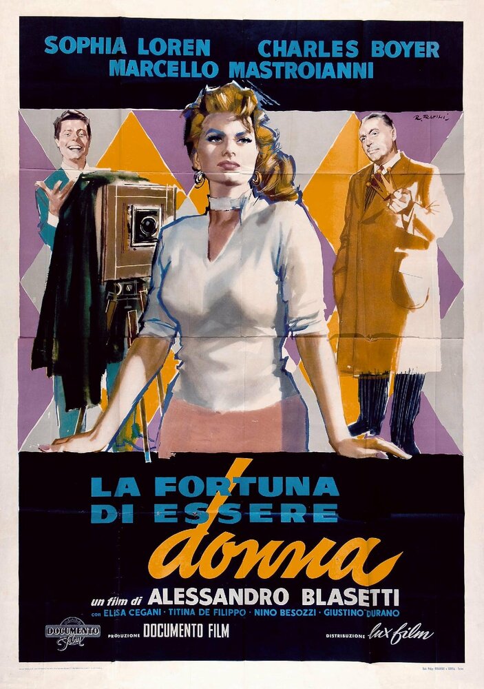 Счастье быть женщиной (1956) постер