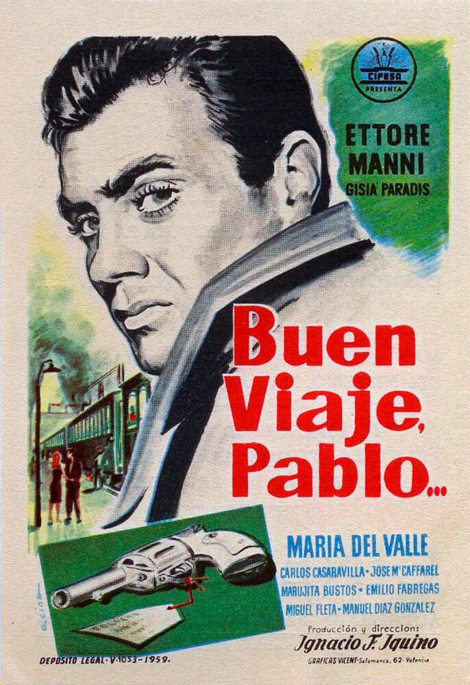 Хорошего путешествия Пабло (1959) постер