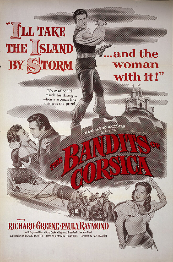 The Bandits of Corsica (1953) постер