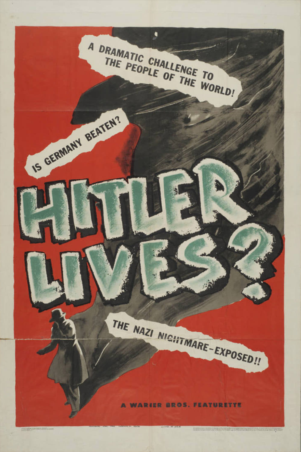 Гитлер жив (1945) постер