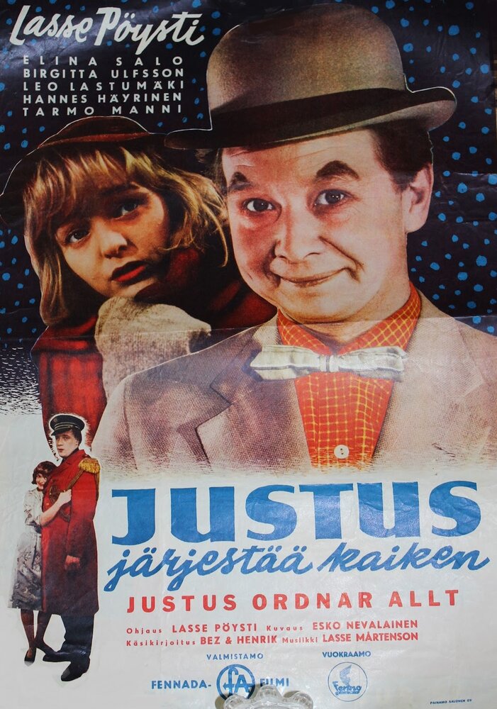 Justus järjestää kaiken (1960) постер
