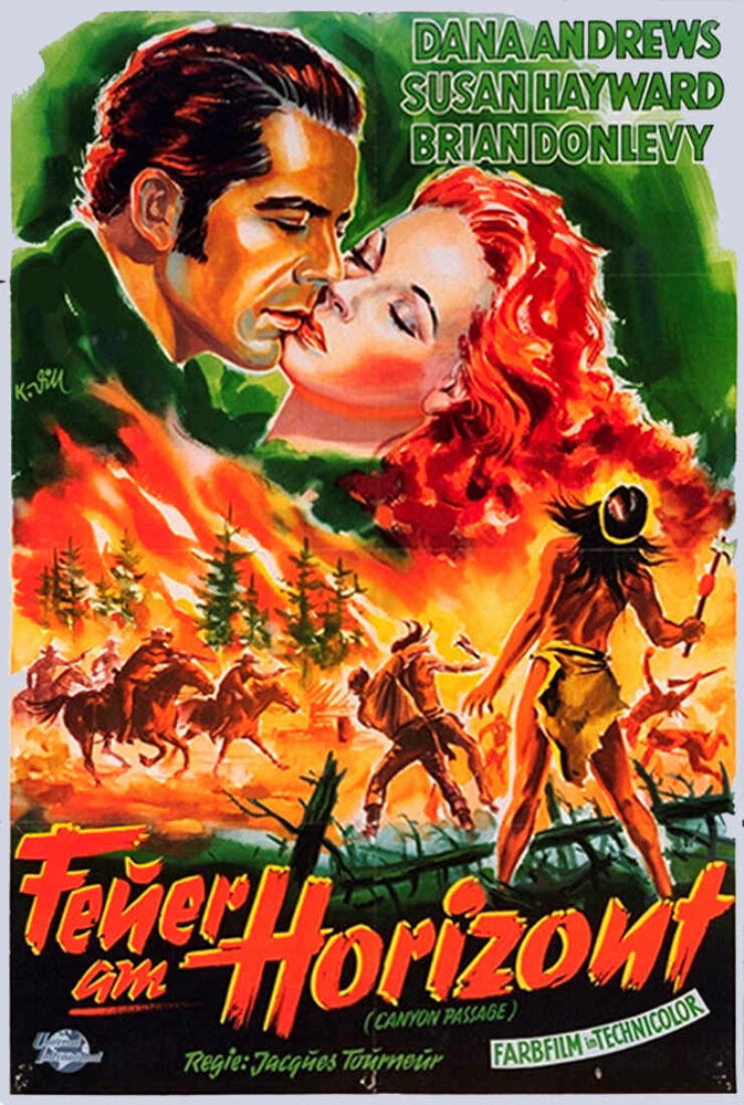 Проход каньона (1946) постер