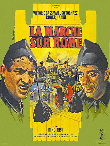 Поход на Рим (1962) постер