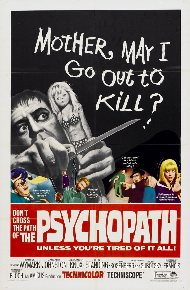 Психопат (1966) постер
