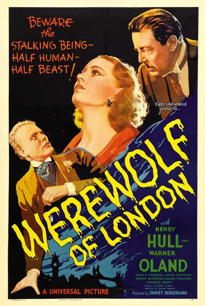 Лондонский оборотень (1935) постер