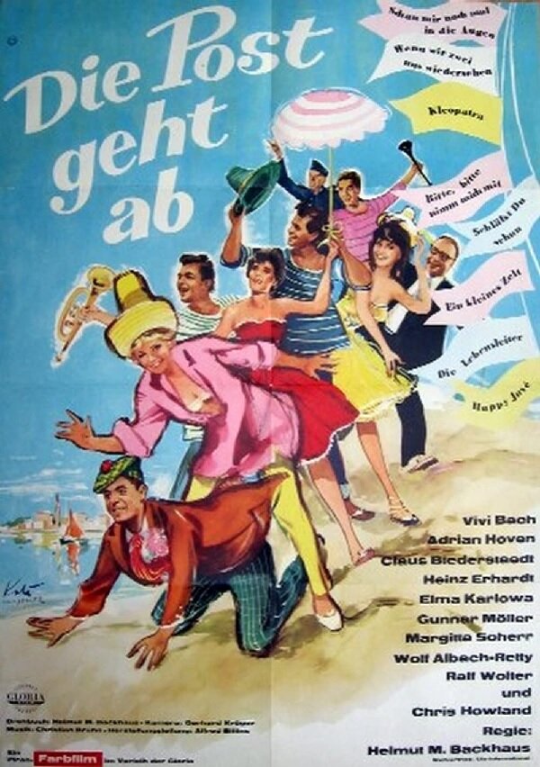 Die Post geht ab (1962) постер