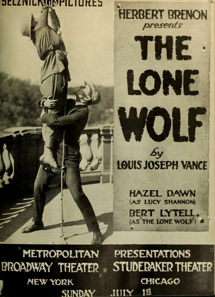 The Lone Wolf (1917) постер