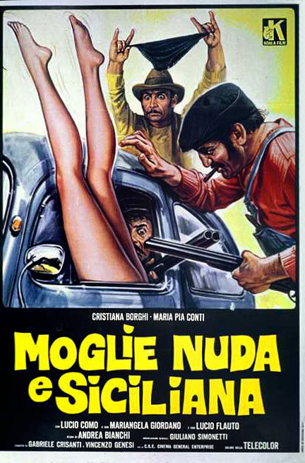 Жена, голая и с Сицилии (1978) постер