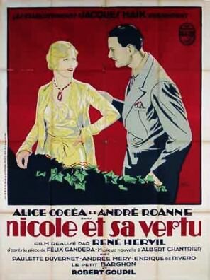 Nicole et sa vertu (1932) постер