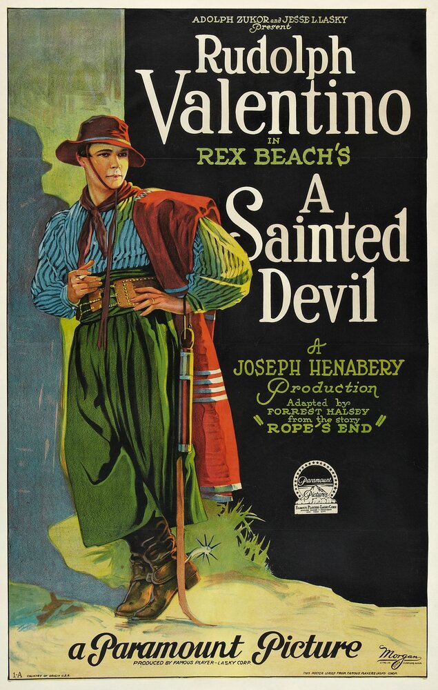 Святой дьявол (1924) постер