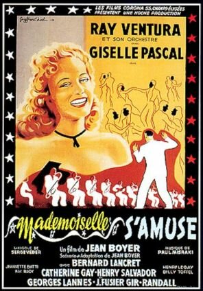 Мадемуазель забавляется (1947) постер