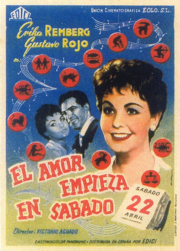 El amor empieza en sábado (1961) постер