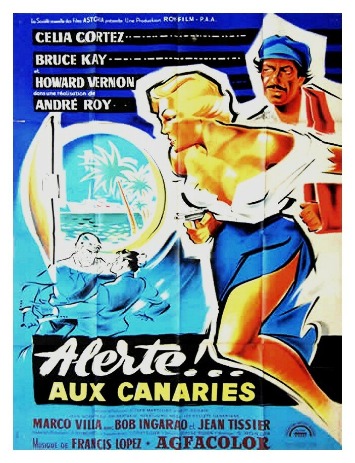Alerte aux Canaries (1956) постер