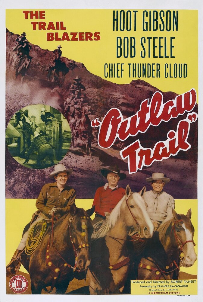 Outlaw Trail (1944) постер
