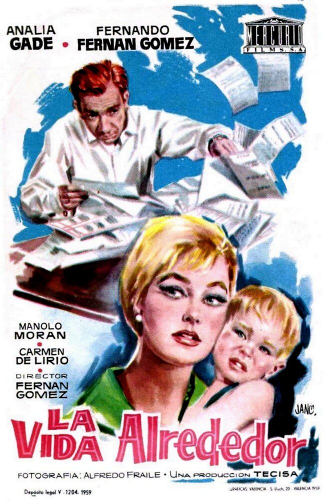 Жизнь вокруг (1959) постер