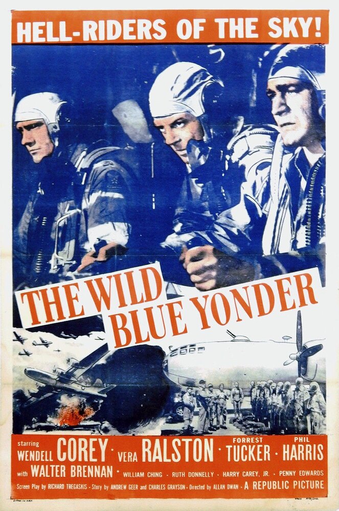 Далёкая синяя высь (1951) постер
