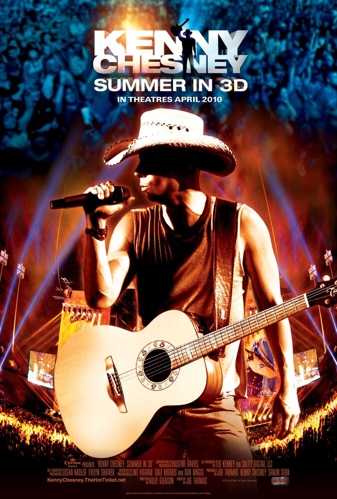 Кенни Чесни: Лето в 3D (2010) постер