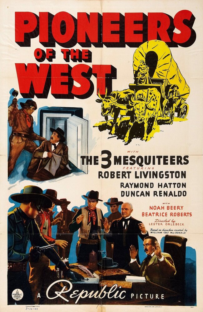 Pioneers of the West (1940) постер