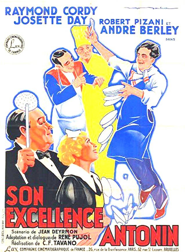 Son excellence Antonin (1935) постер