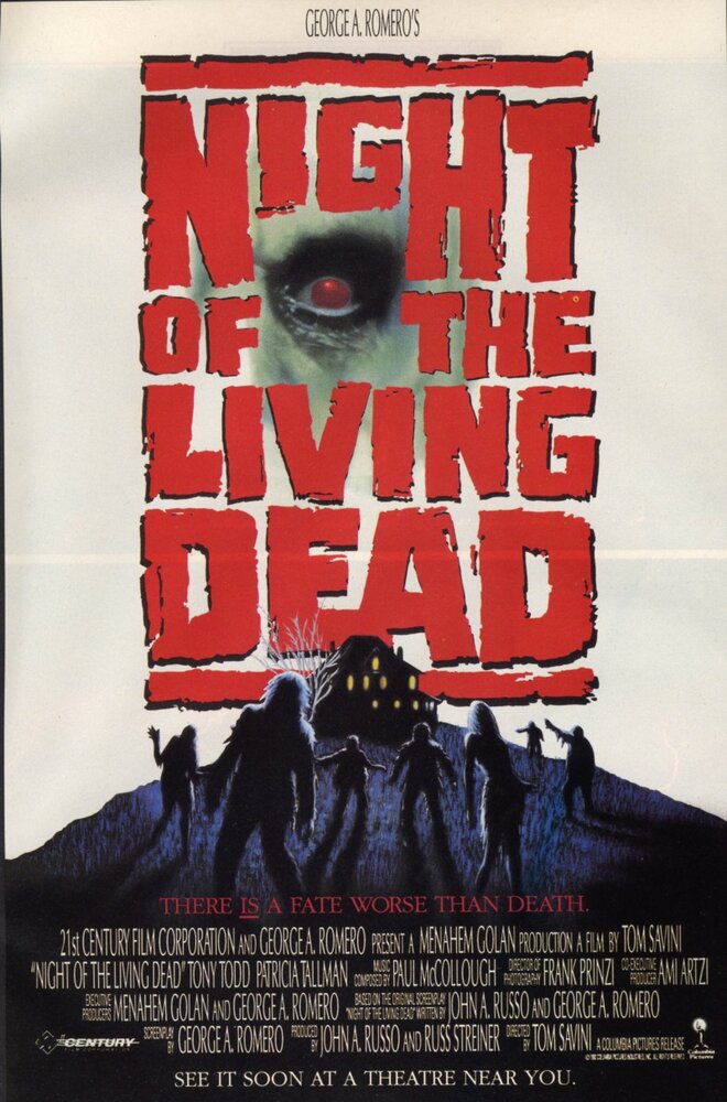 Ночь живых мертвецов (1990) постер