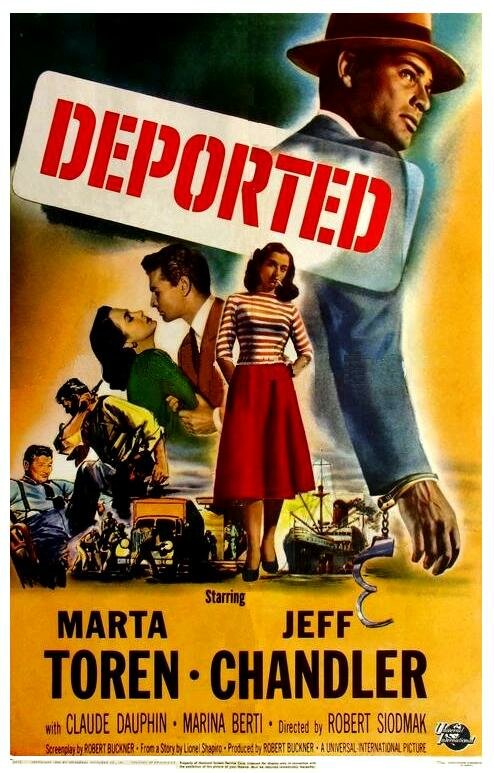 Депортированные (1950) постер