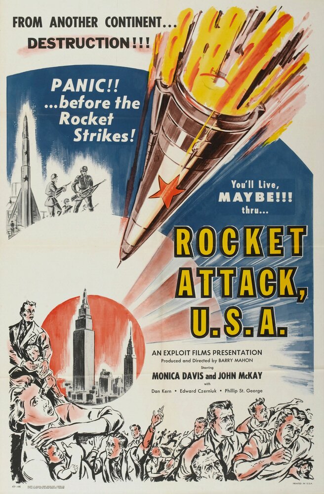 Ракетная атака на США (1961) постер