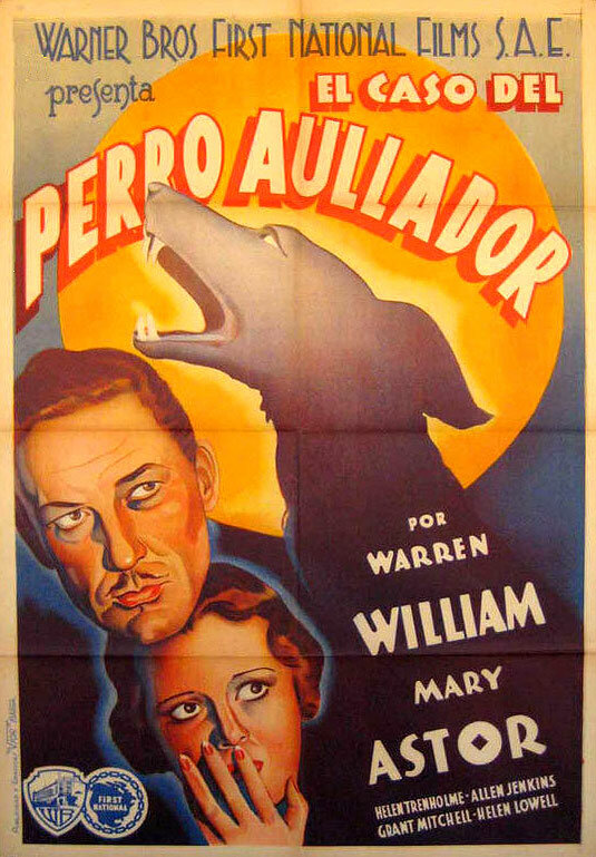 Дело о воющей собаке (1934) постер