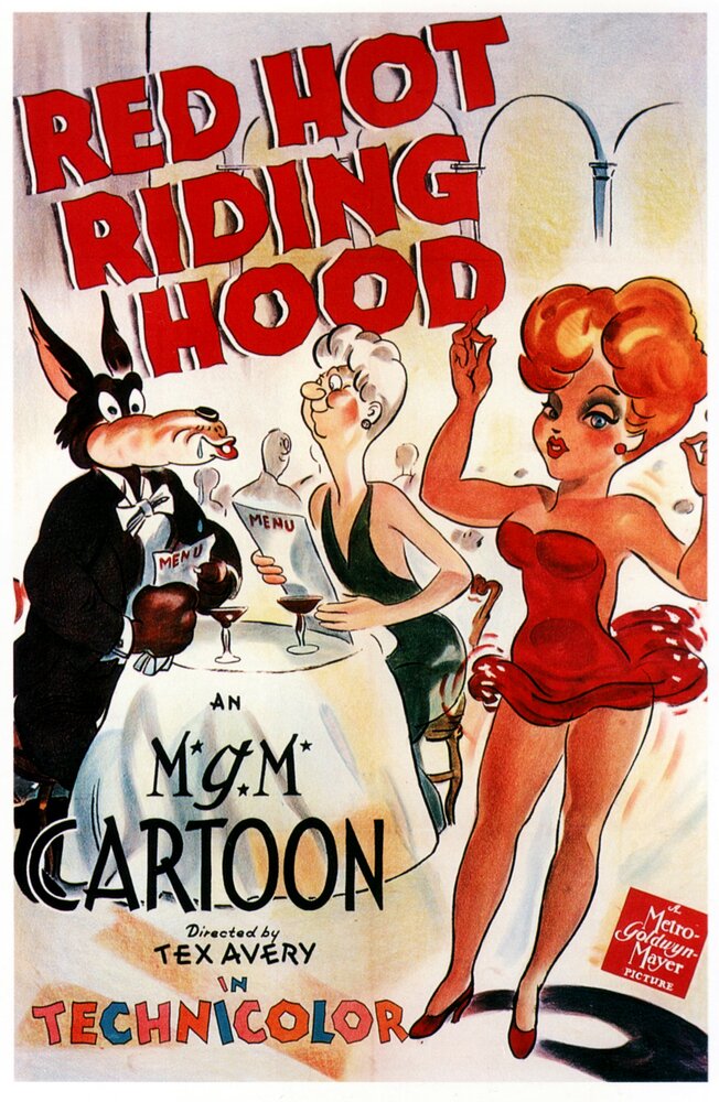 Классная красная шапочка (1943) постер