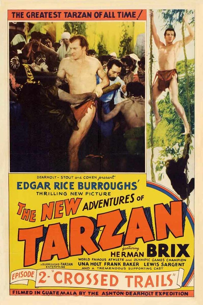 Новые приключения Тарзана (1935) постер