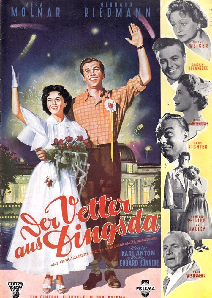 Der Vetter aus Dingsda (1953) постер