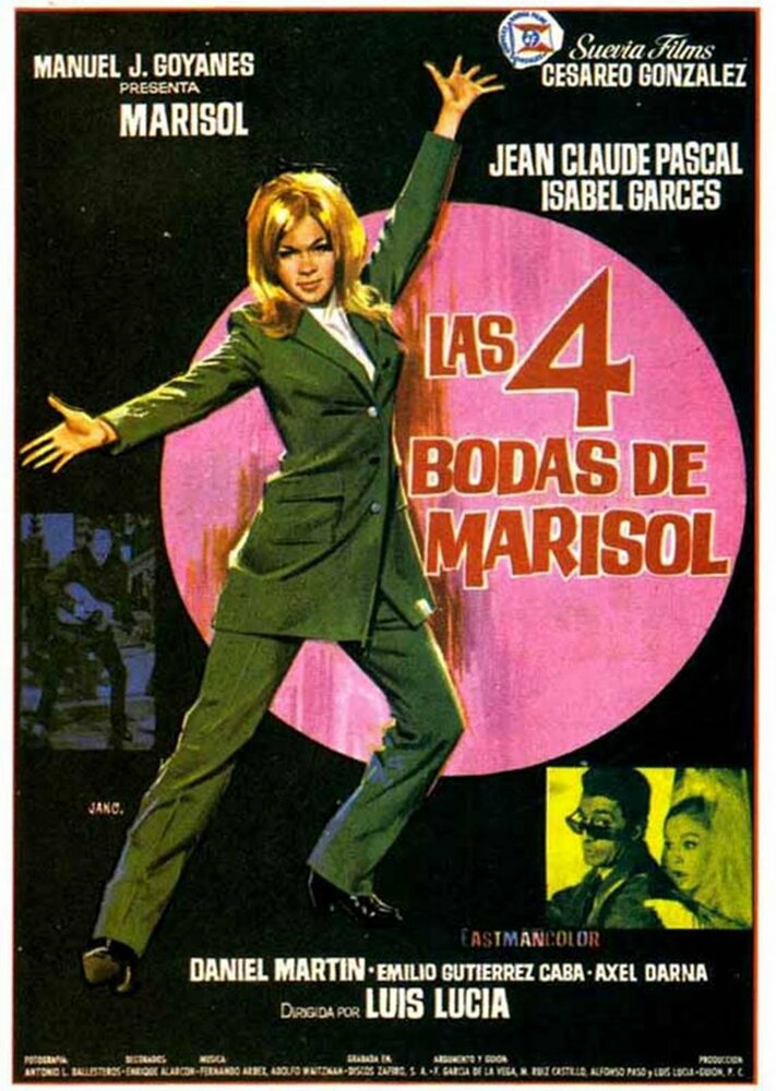Las 4 bodas de Marisol (1967) постер
