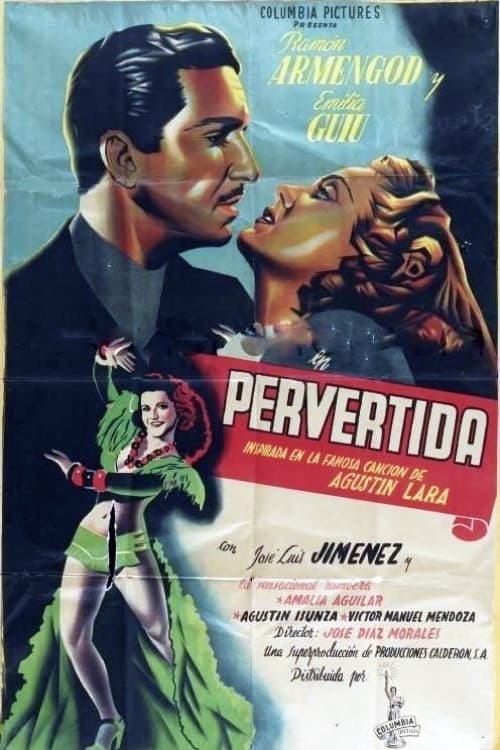 Pervertida (1946) постер