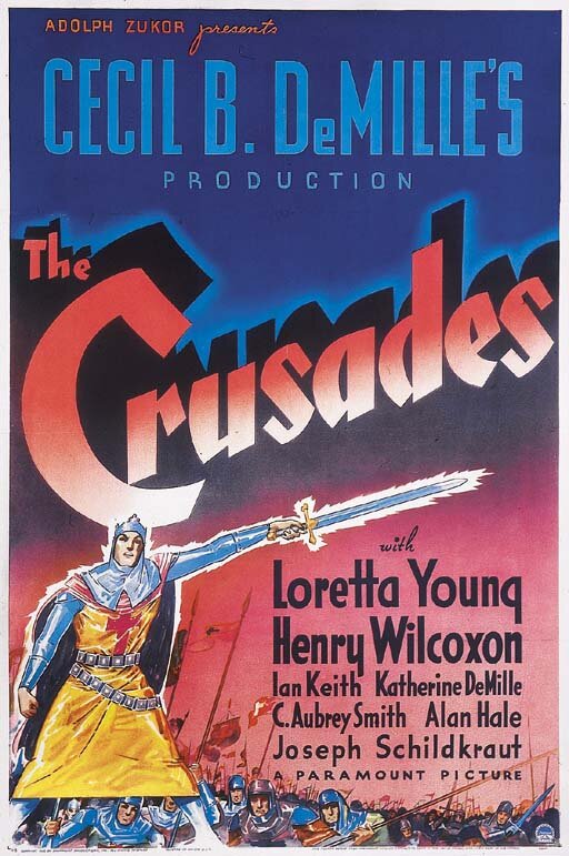 Крестовые походы (1935) постер