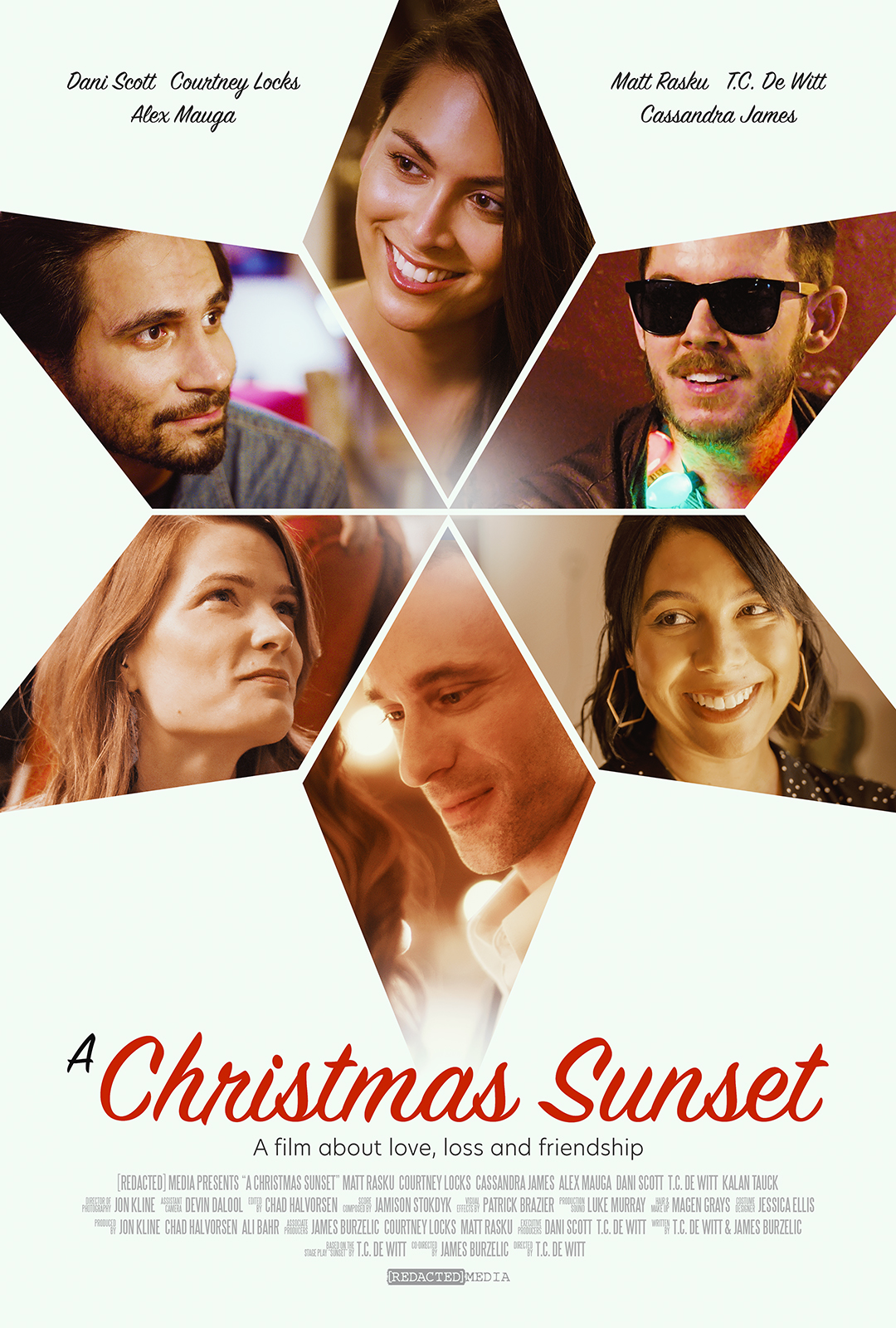 A Christmas Sunset (2021) постер