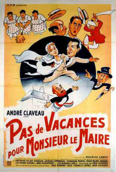 Нет отпуска для господина мэра (1951) постер