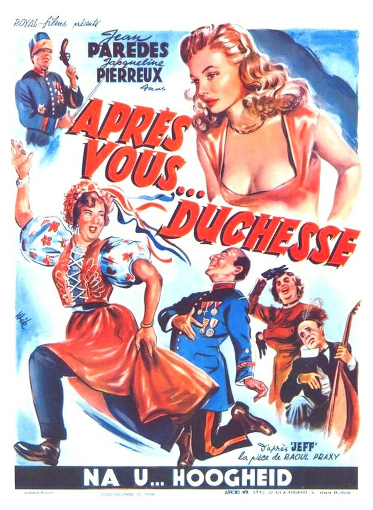 После вас, герцогиня (1954) постер