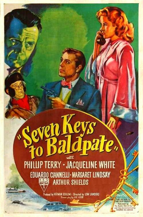 Seven Keys to Baldpate (1947) постер