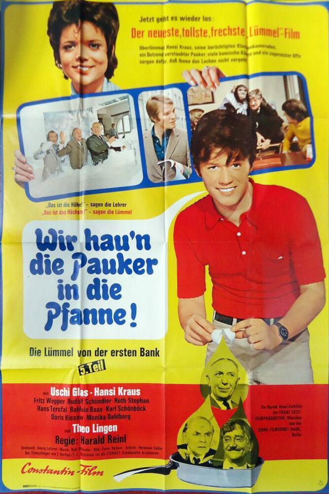 Wir haun die Pauker in die Pfanne - Die Lümmel von der ersten Bank, V. Teil (1970) постер