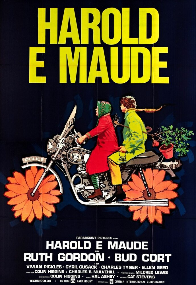 Гарольд и Мод (1971) постер