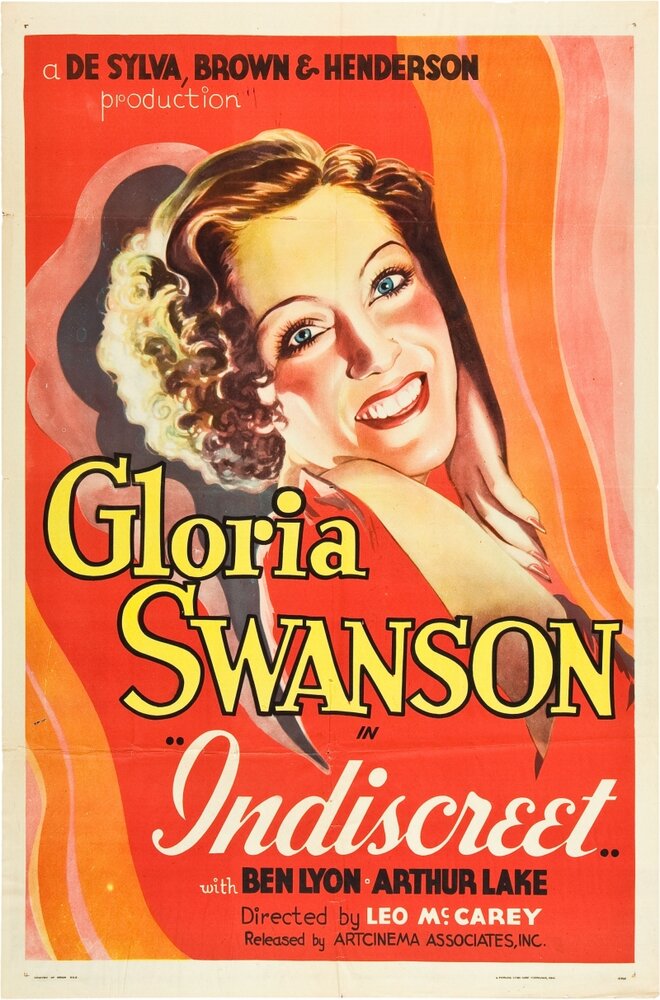 Нескромный (1931) постер