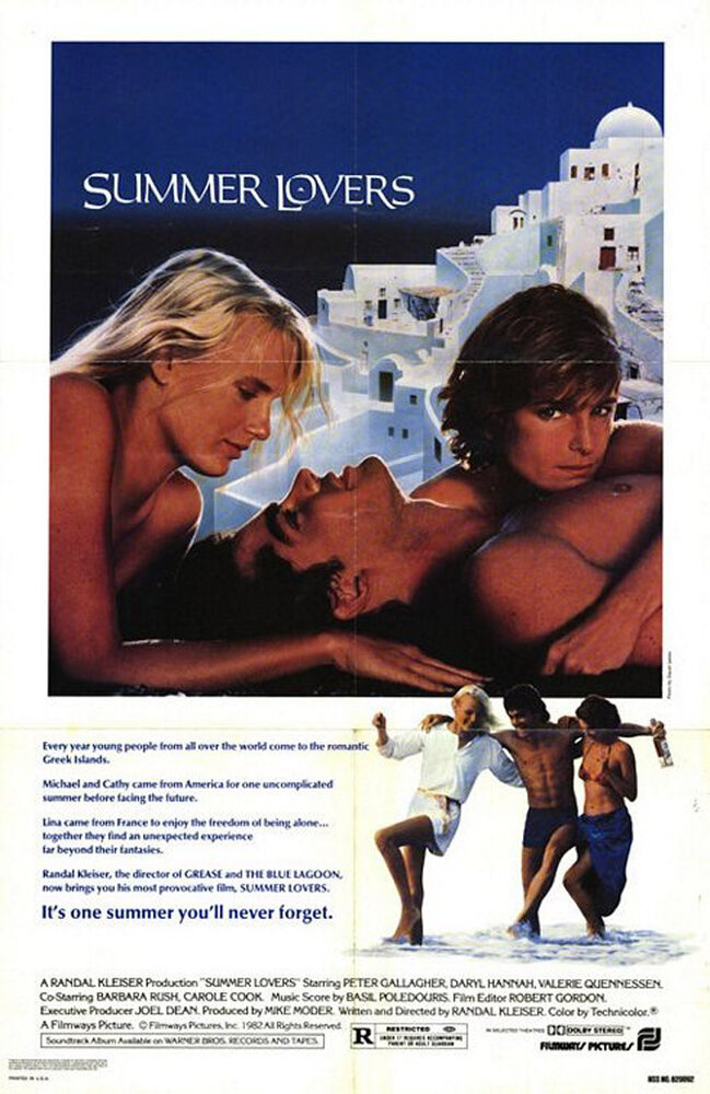 Летние любовники (1982) постер