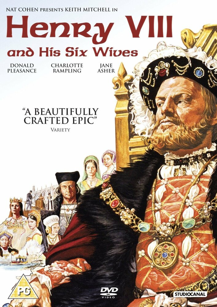 Генрих VIII и его шесть жен (1972) постер
