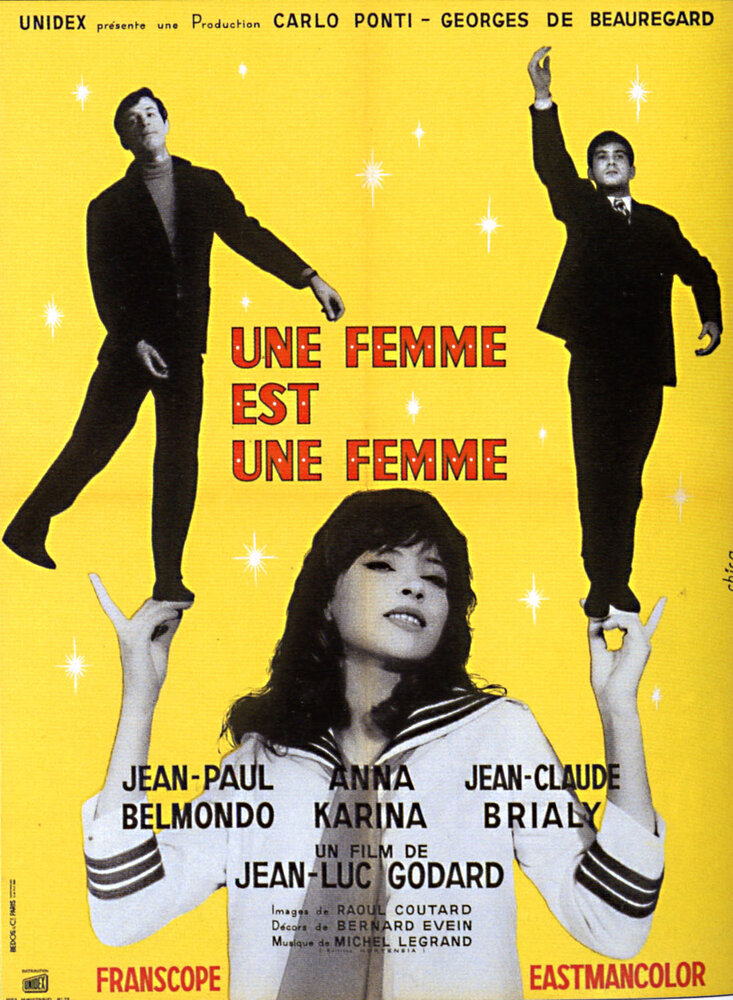 Женщина есть женщина (1961) постер